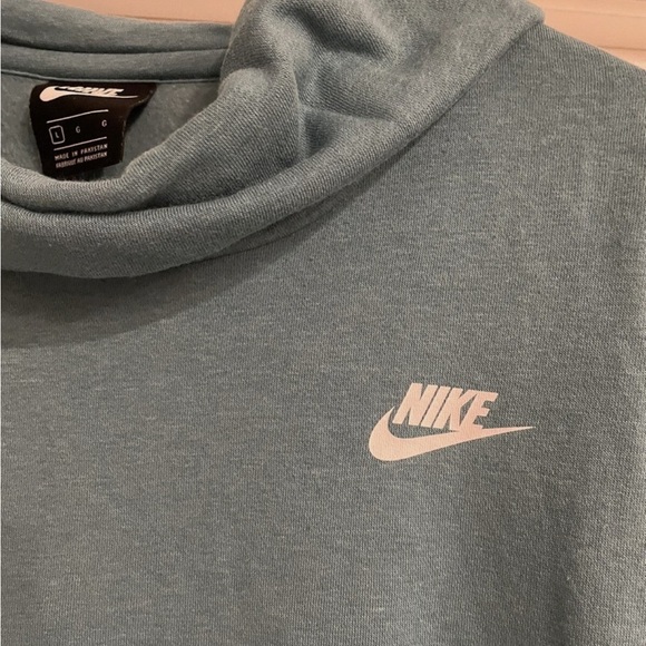 Nike Emerald Green Cowlneck Hoodie - Picture 3 of 5